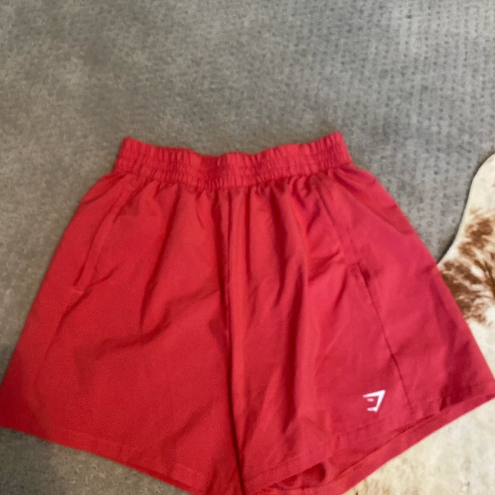 Gymshark Coral Athletic Shorts
